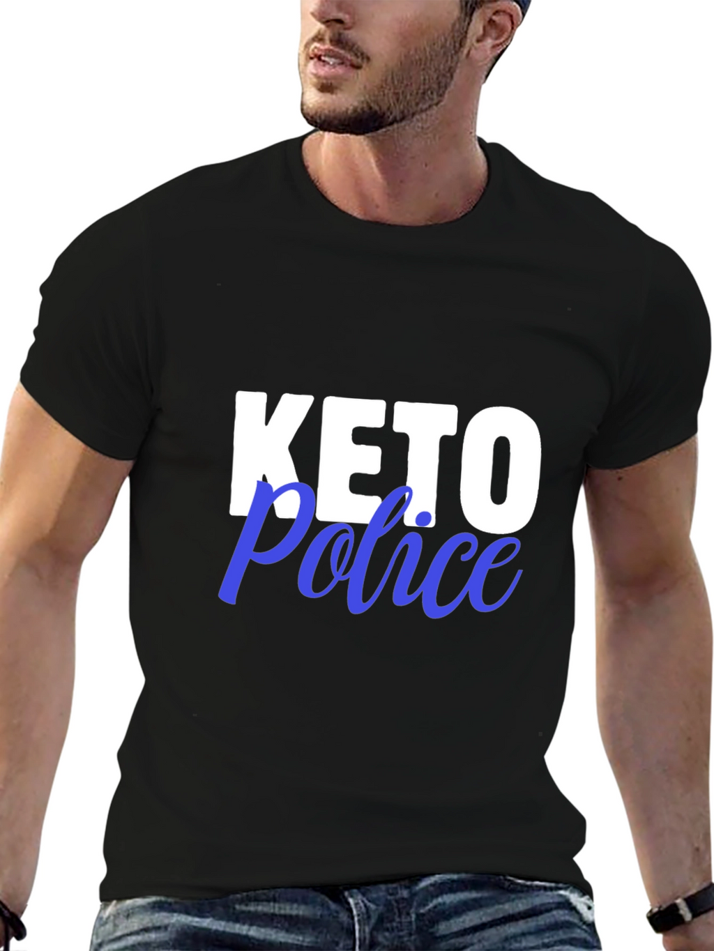 Keto Police Graphic T-Shirt