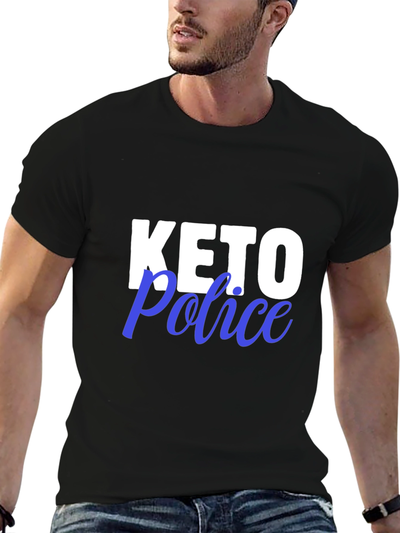 Keto Police Graphic T-Shirt