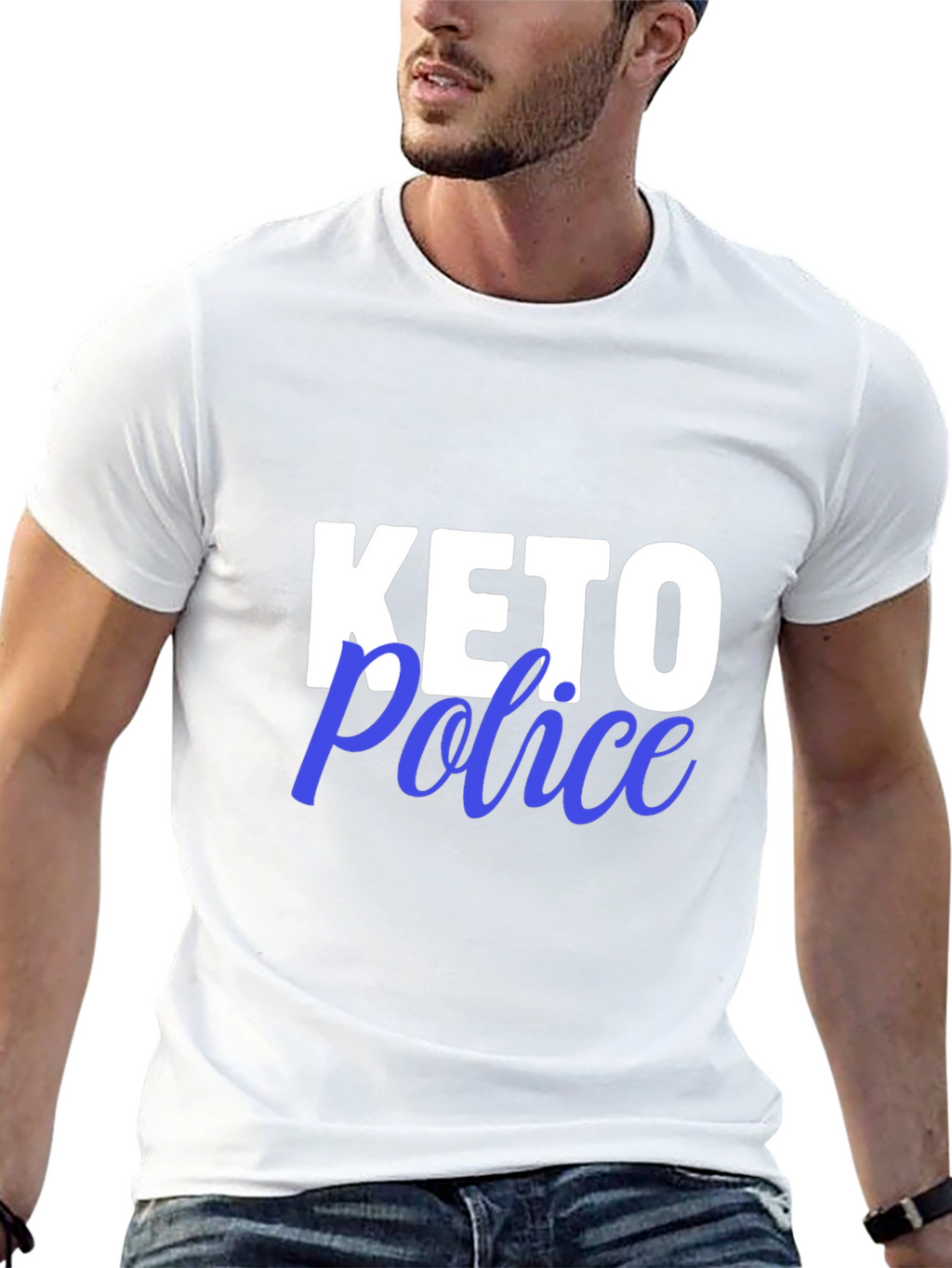 Keto Police Graphic T-Shirt