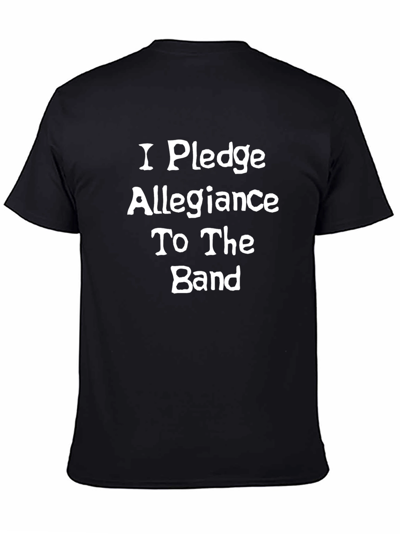 I Pledge Allegiance to The Band Black T-Shirt
