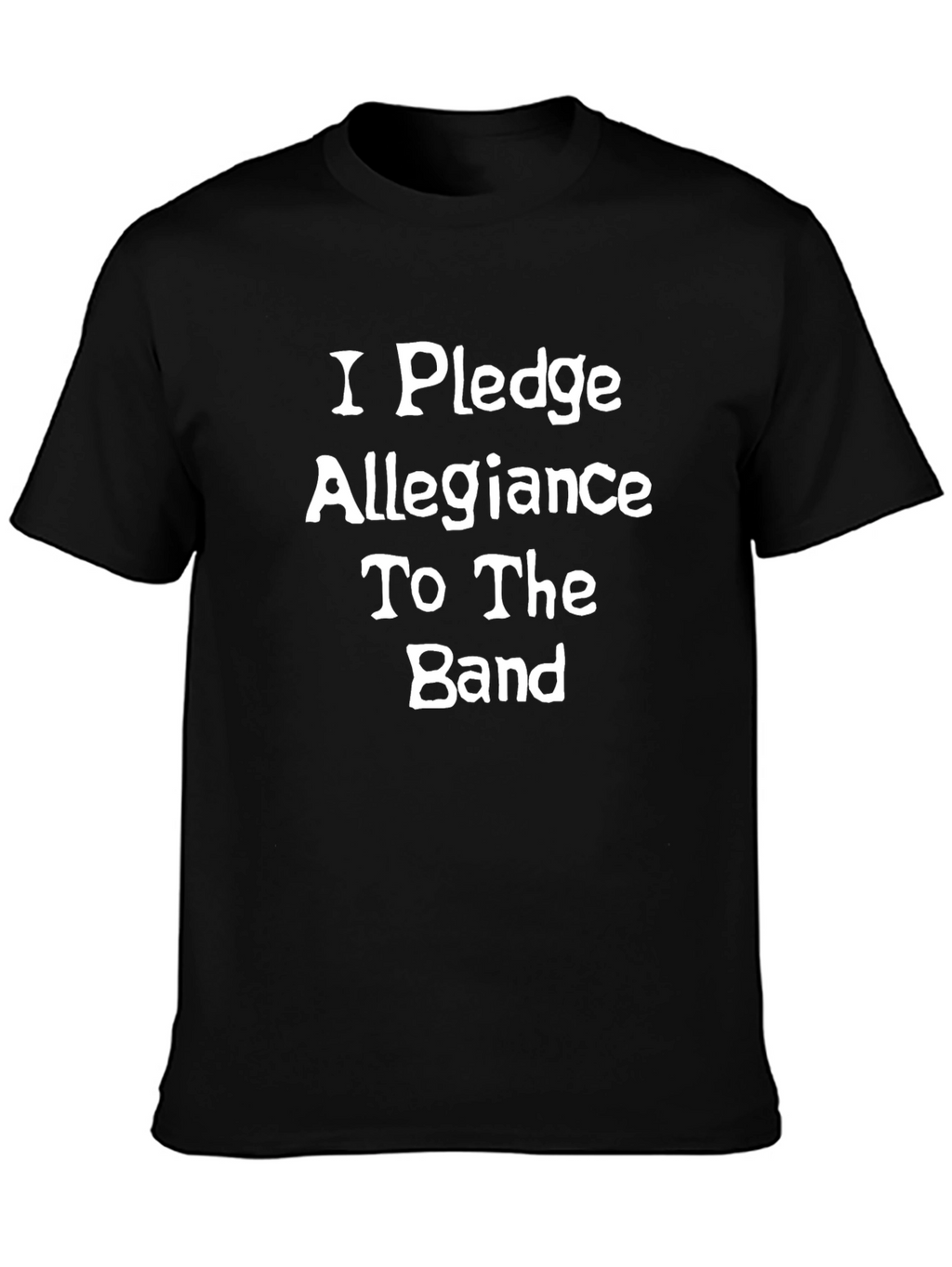 I Pledge Allegiance to The Band Black T-Shirt