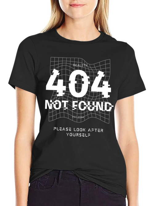 404 Not Found Graphic T-Shirt
