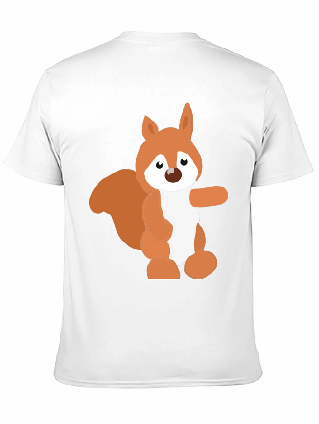 Squirrel Graphic T-Shirt - Cute Cartoon Animal Design