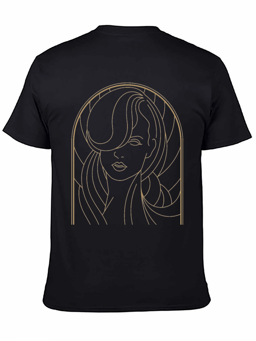 Art Deco Woman Graphic T-Shirt - Stylish Tee