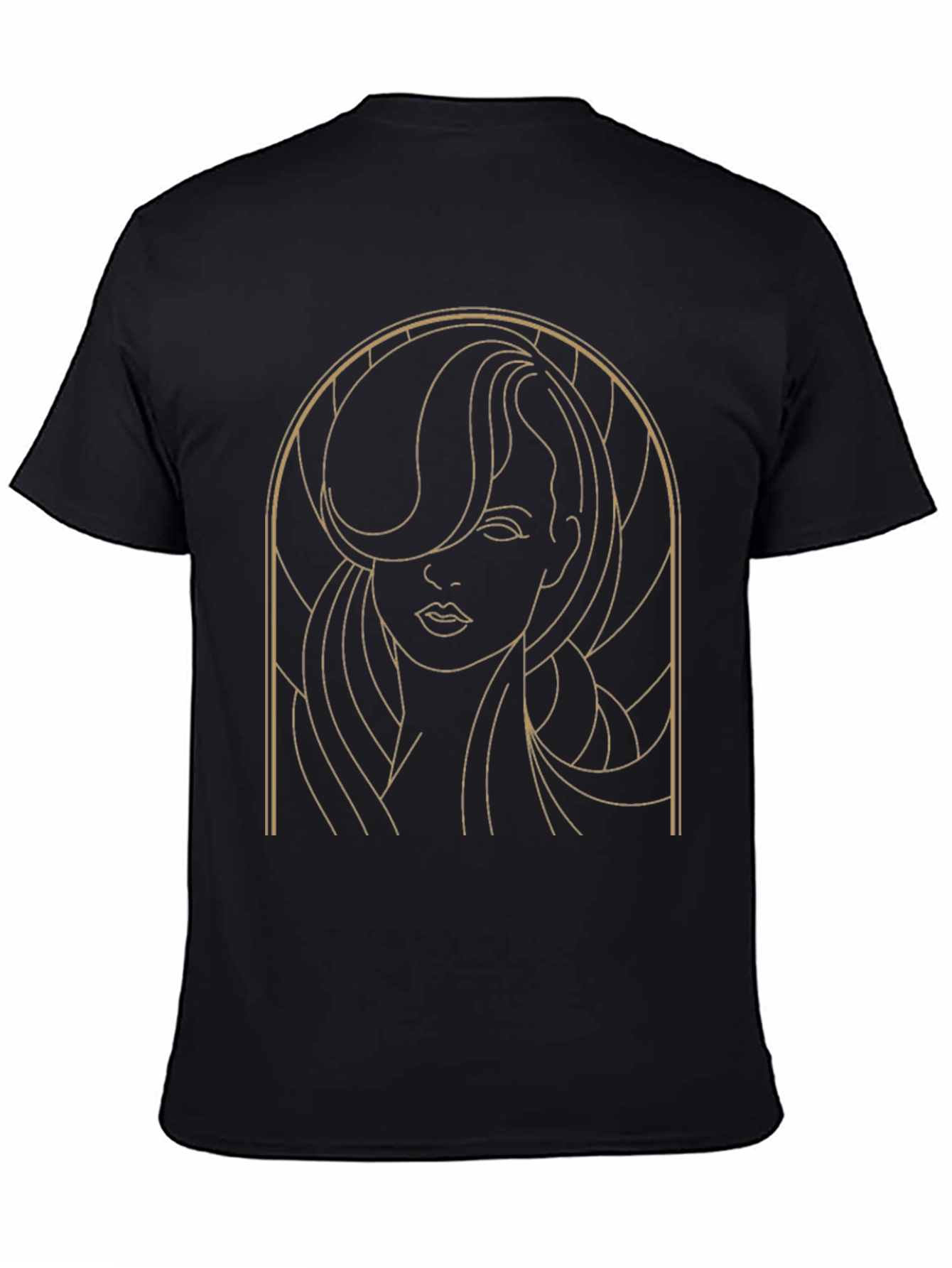 Art Deco Woman Graphic T-Shirt - Stylish Tee