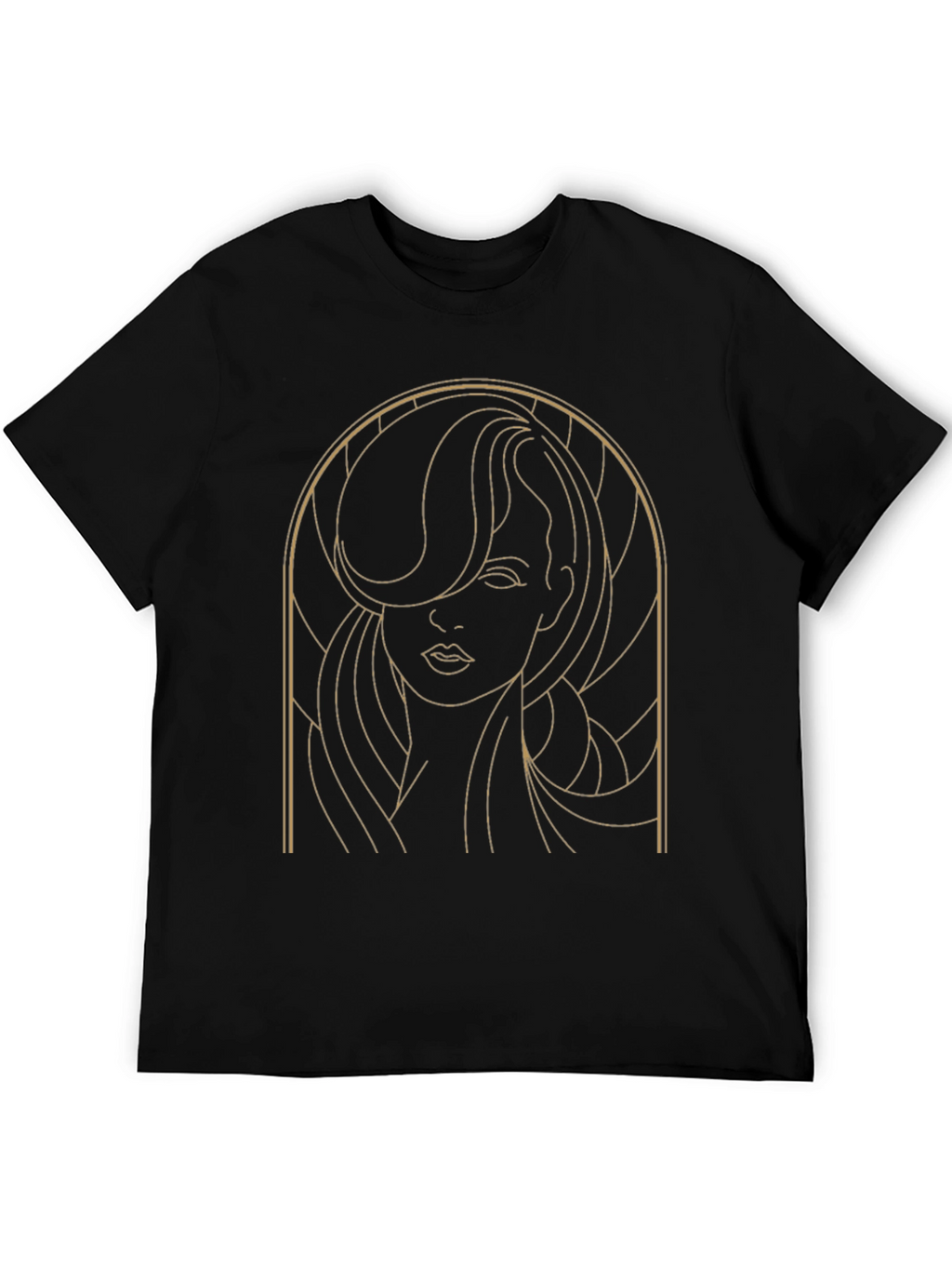 Art Deco Woman Graphic T-Shirt - Stylish Tee