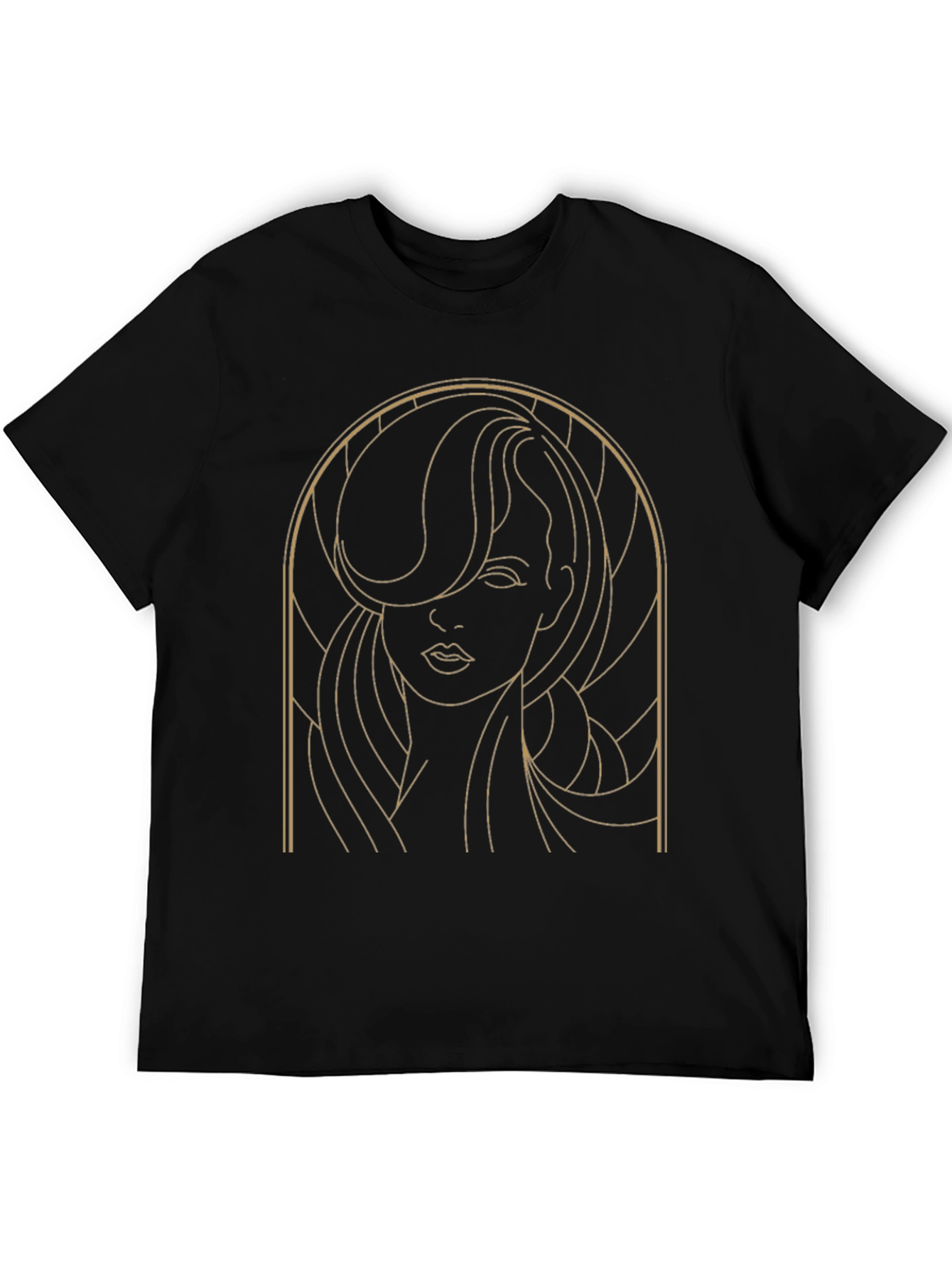Art Deco Woman Graphic T-Shirt - Stylish Tee