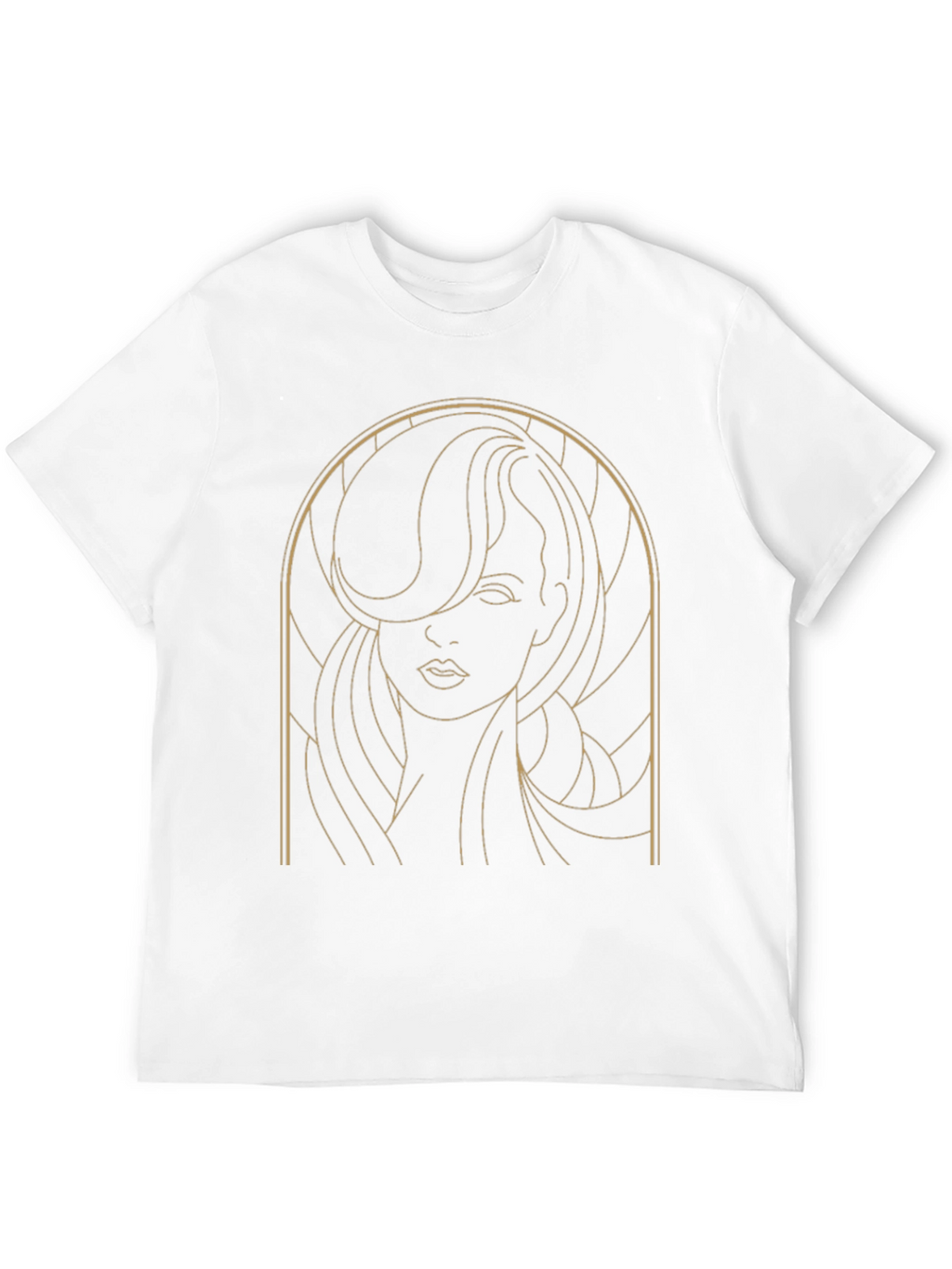Art Deco Woman Graphic T-Shirt - Stylish Tee
