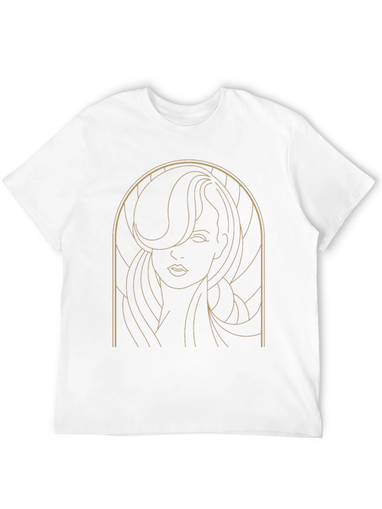 Art Deco Woman Graphic T-Shirt - Stylish Tee