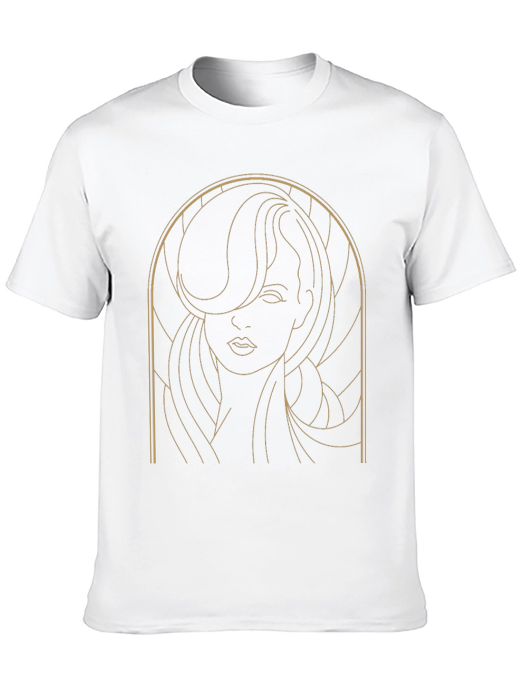 Art Deco Woman Graphic T-Shirt - Stylish Tee
