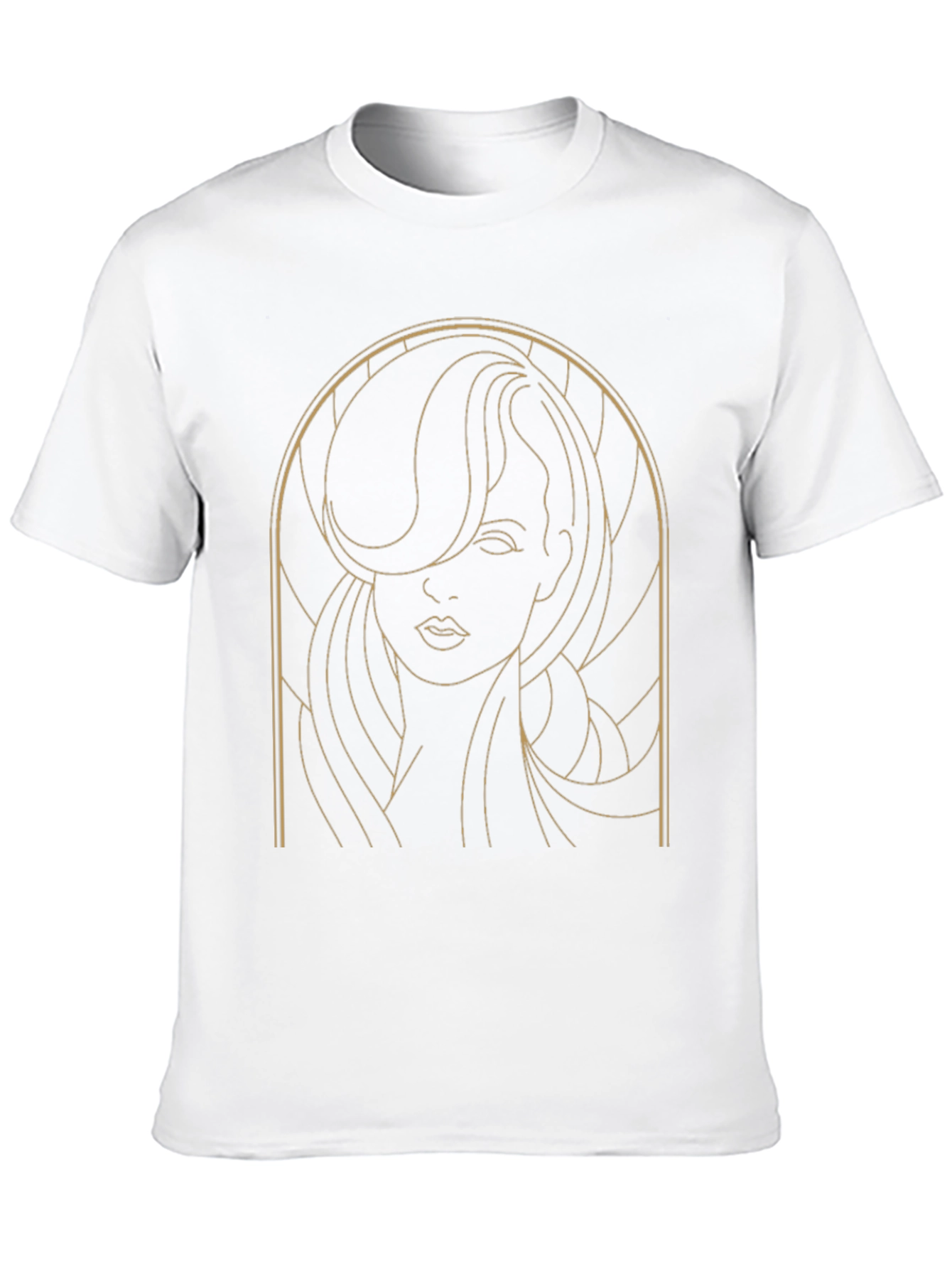 Art Deco Woman Graphic T-Shirt - Stylish Tee