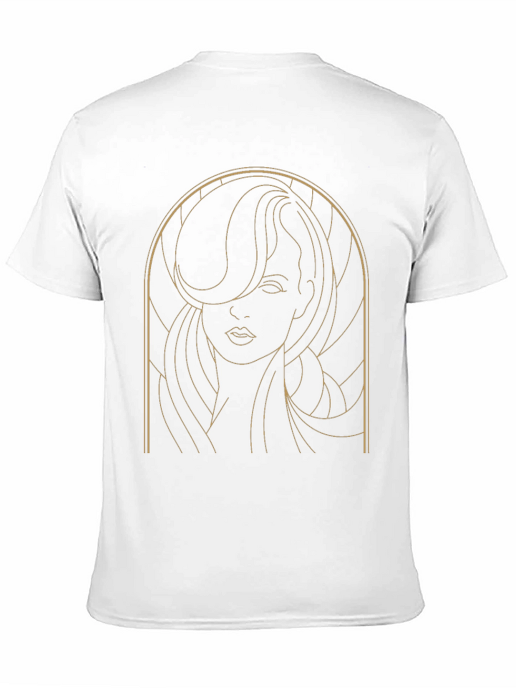 Art Deco Woman Graphic T-Shirt - Stylish Tee