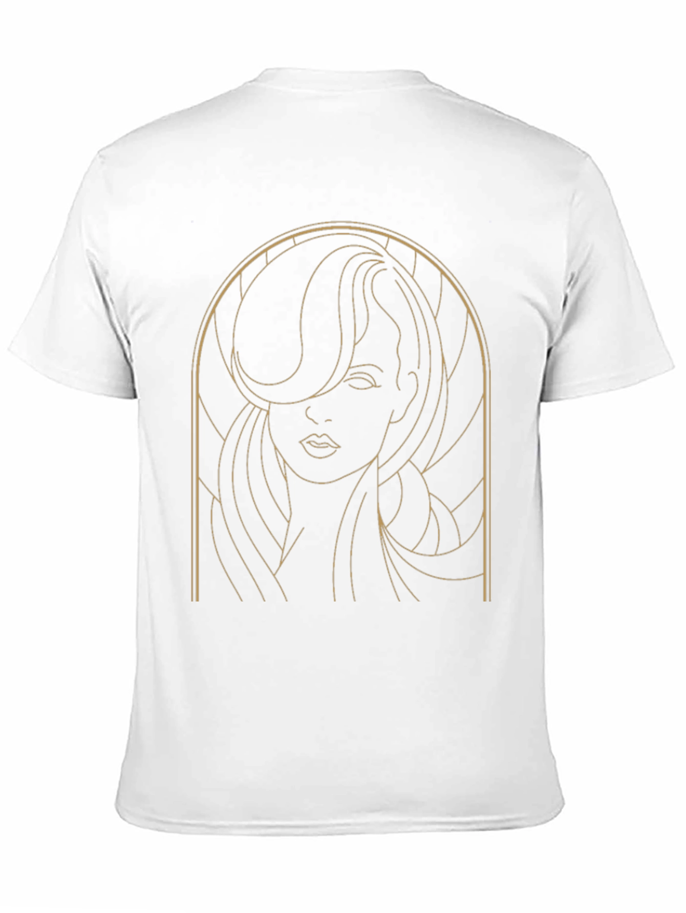 Art Deco Woman Graphic T-Shirt - Stylish Tee
