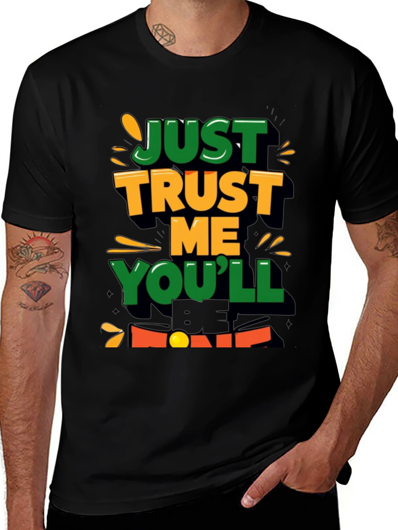 Just Trust Me T-Shirt Lucky Charm Tee