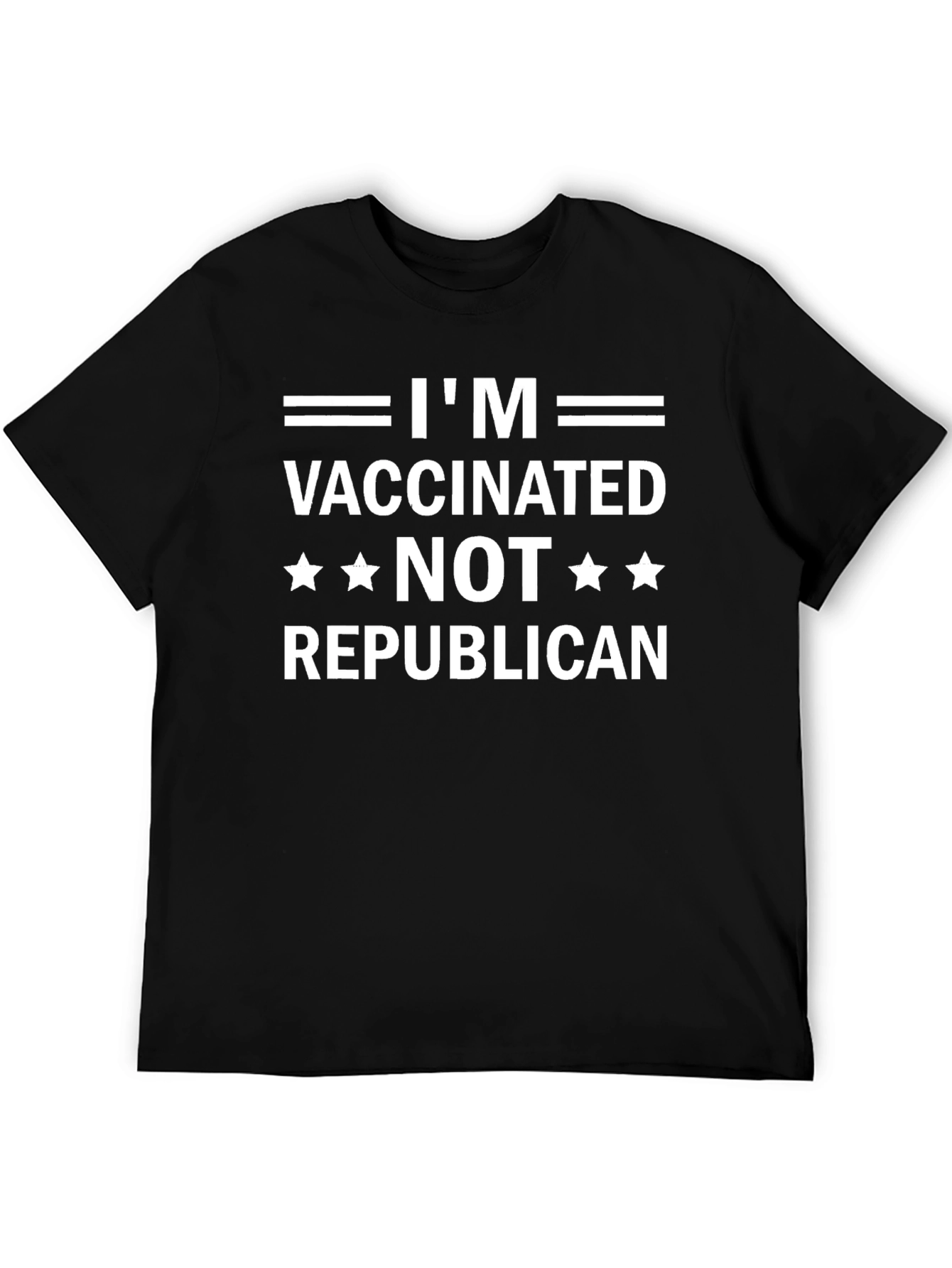 Vaccinated Not Republican Graphic Tee