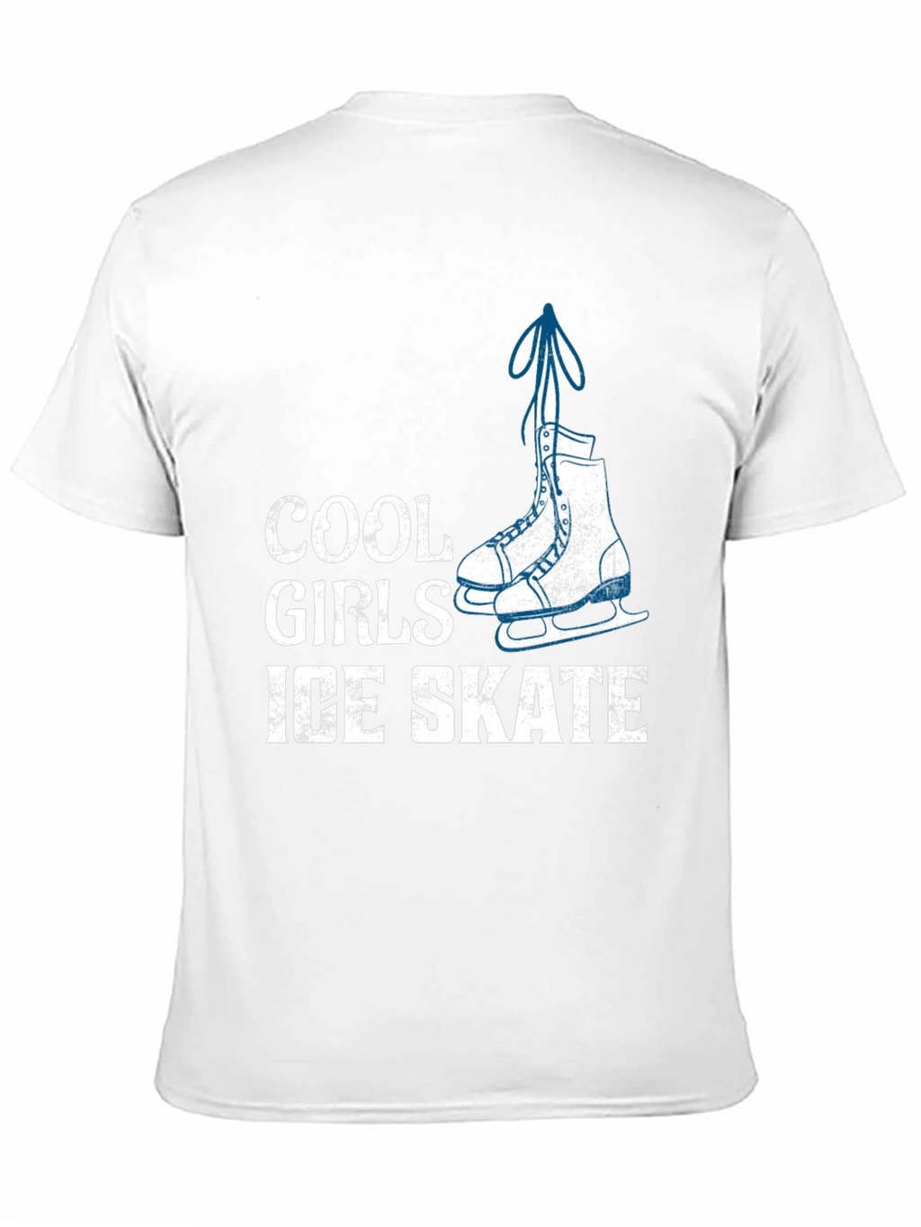 Cool Girls Ice Skate Graphic Tee - Black