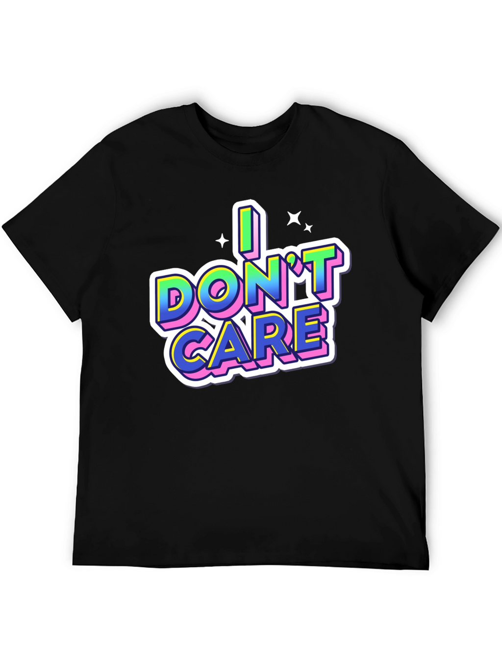 I Dont Care Graphic Tee
