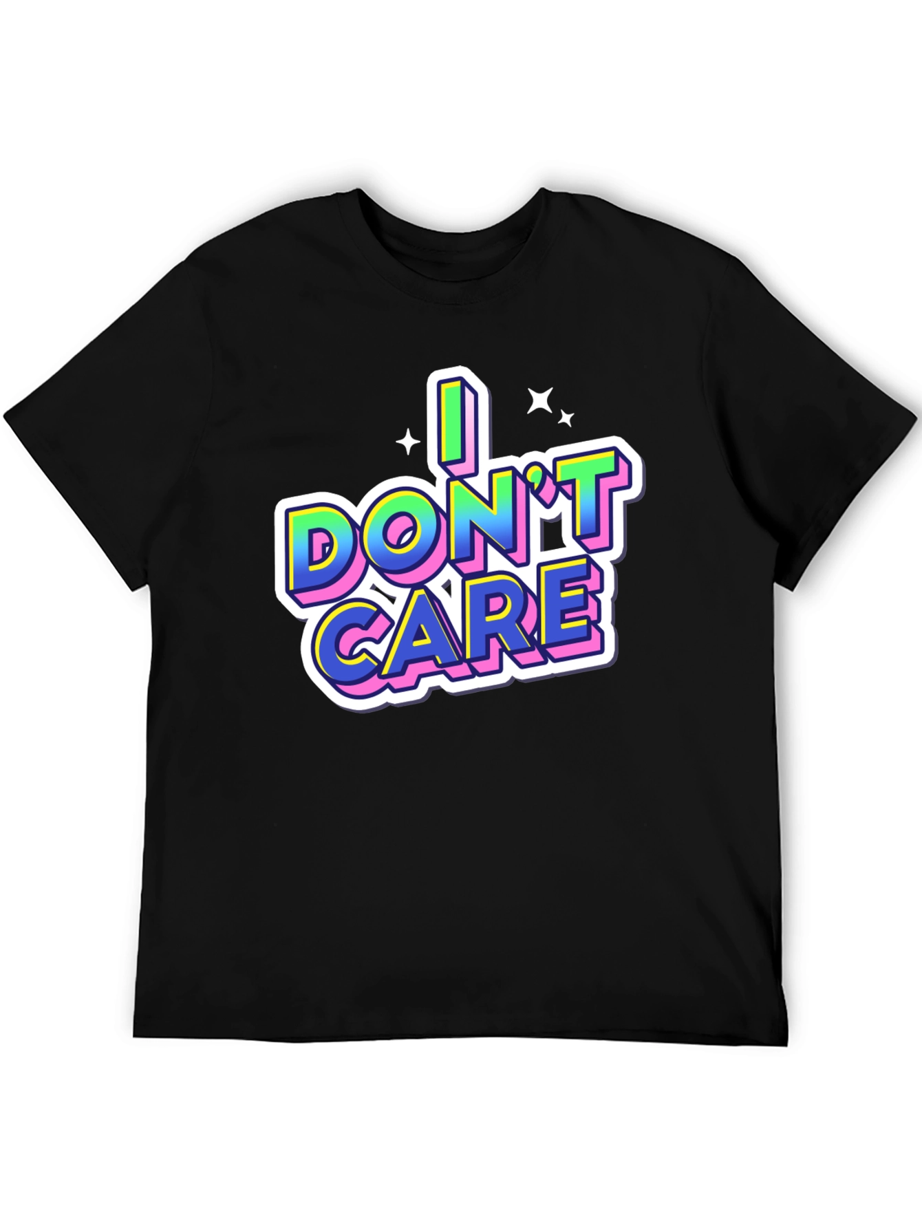 I Dont Care Graphic Tee
