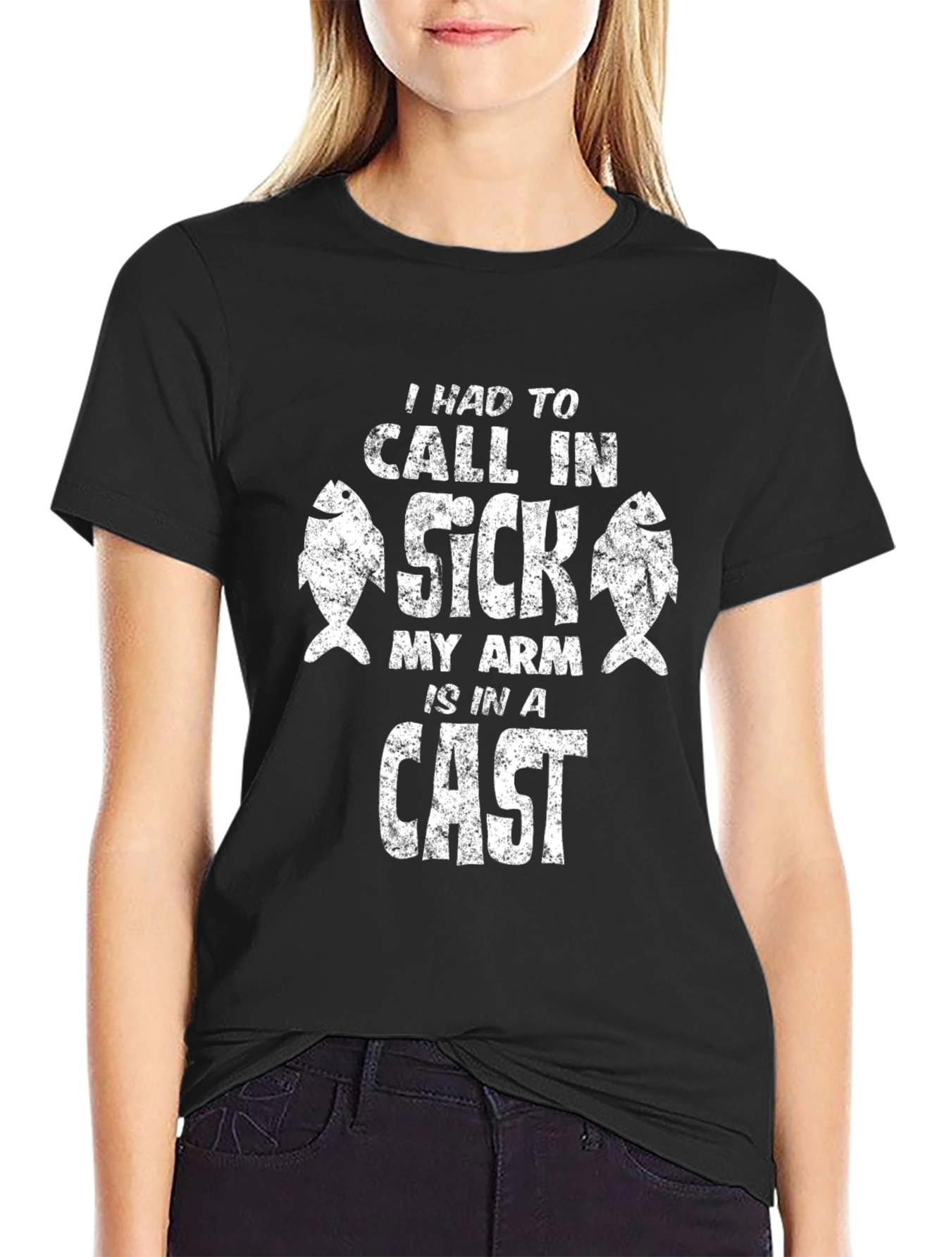 Fishing T-Shirt: I Had To Call In Sick