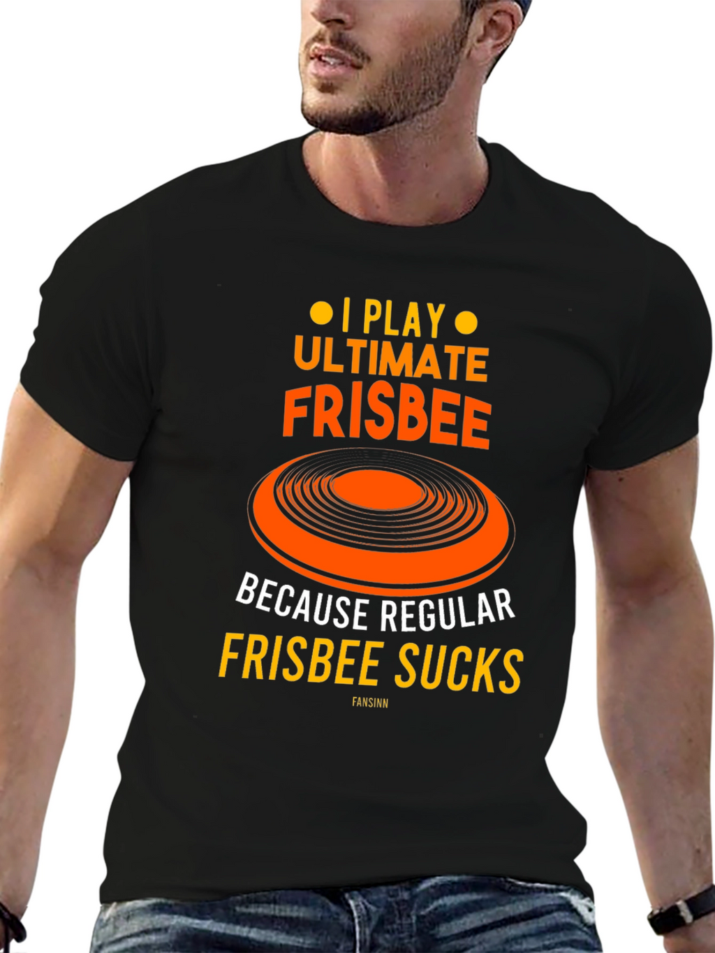 Ultimate Frisbee Graphic Tee - Sucks Regular Frisbee