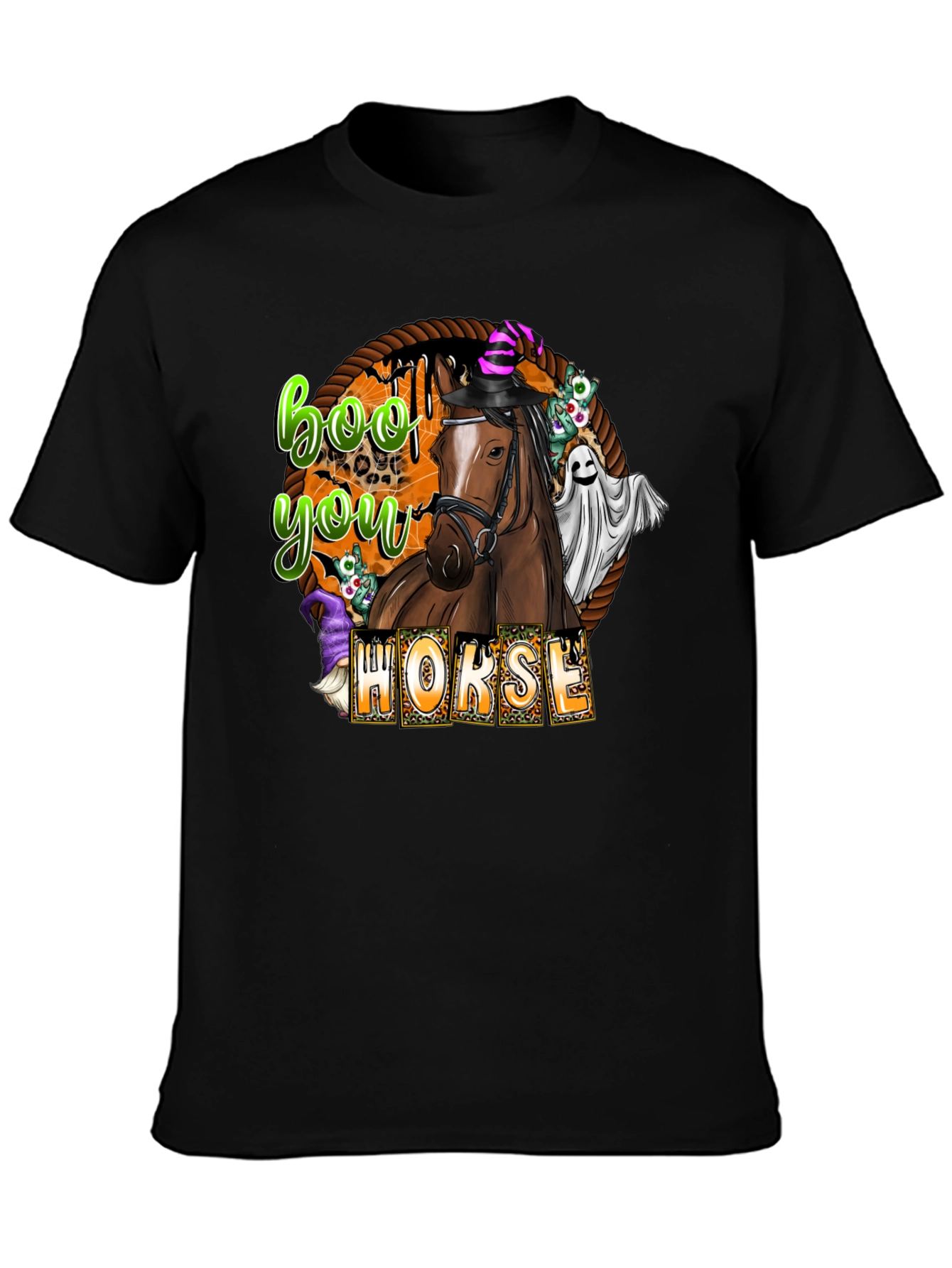 Boo You Horse Halloween T-Shirt