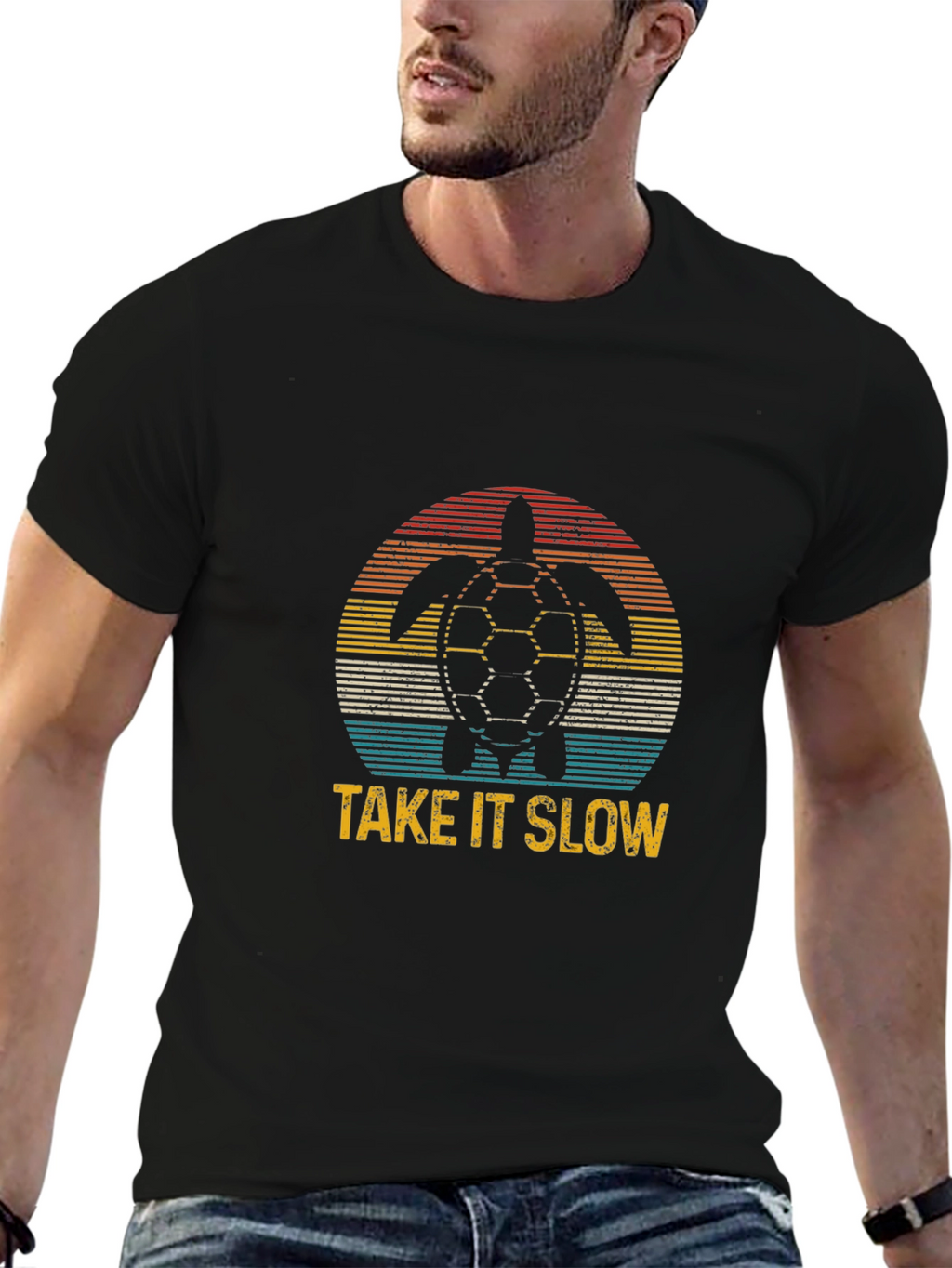 Take It Slow Turtle Graphic Tee