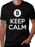 Keep Calm Bitcoin Tee - Crypto T-Shirt