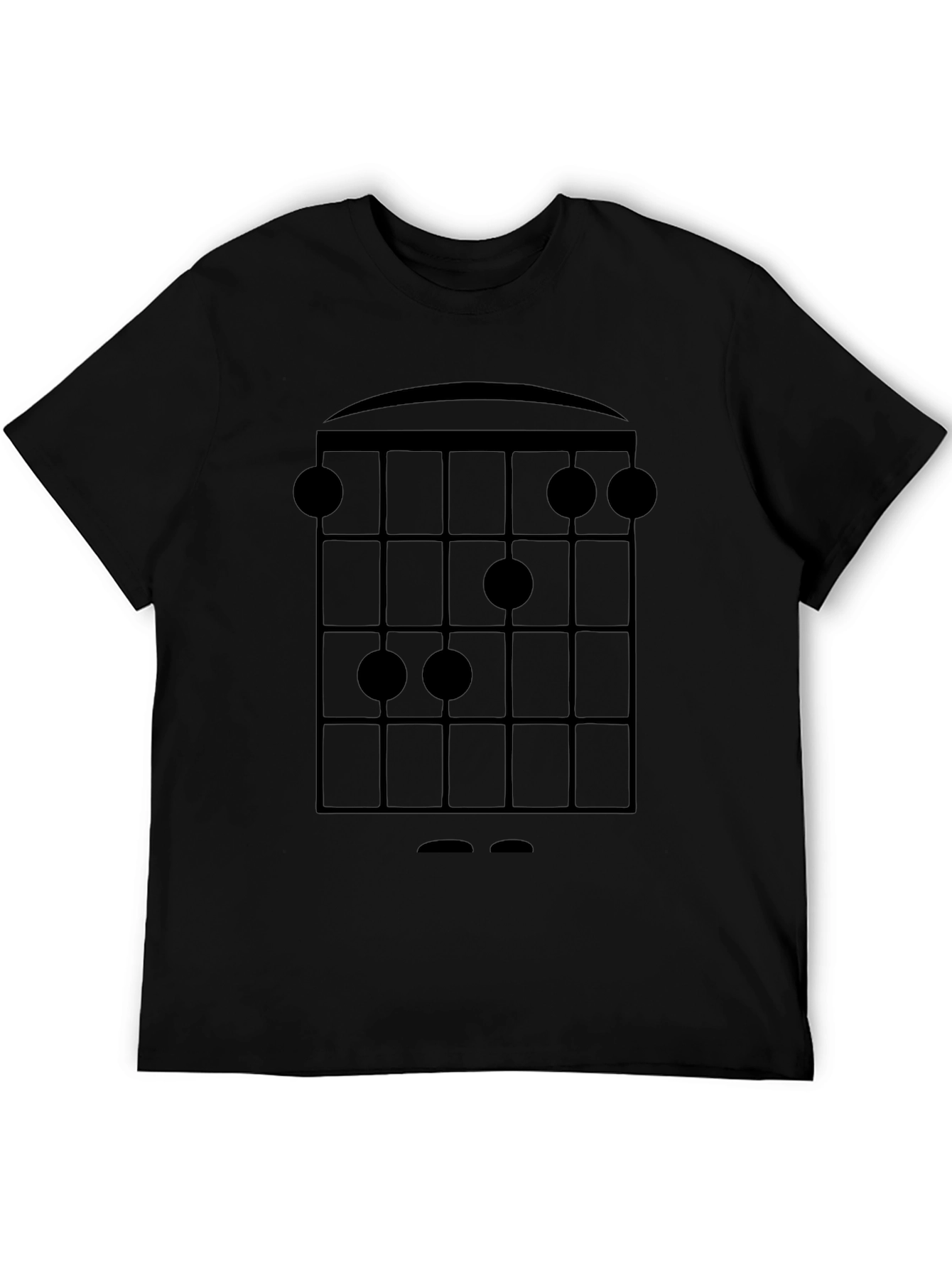 Guitar Chord Chart Graphic Tee - Music Lovers T-Shirt