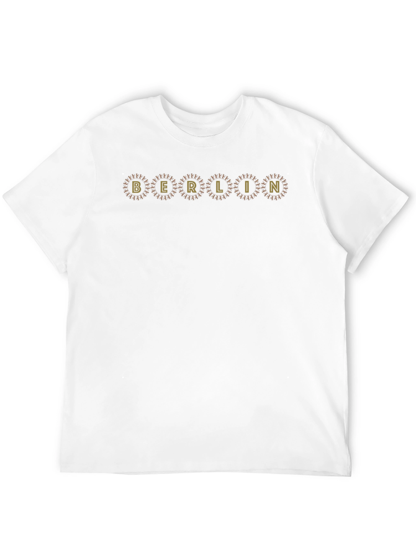 Berlin Graphic Tee - Black Crew Neck T-Shirt