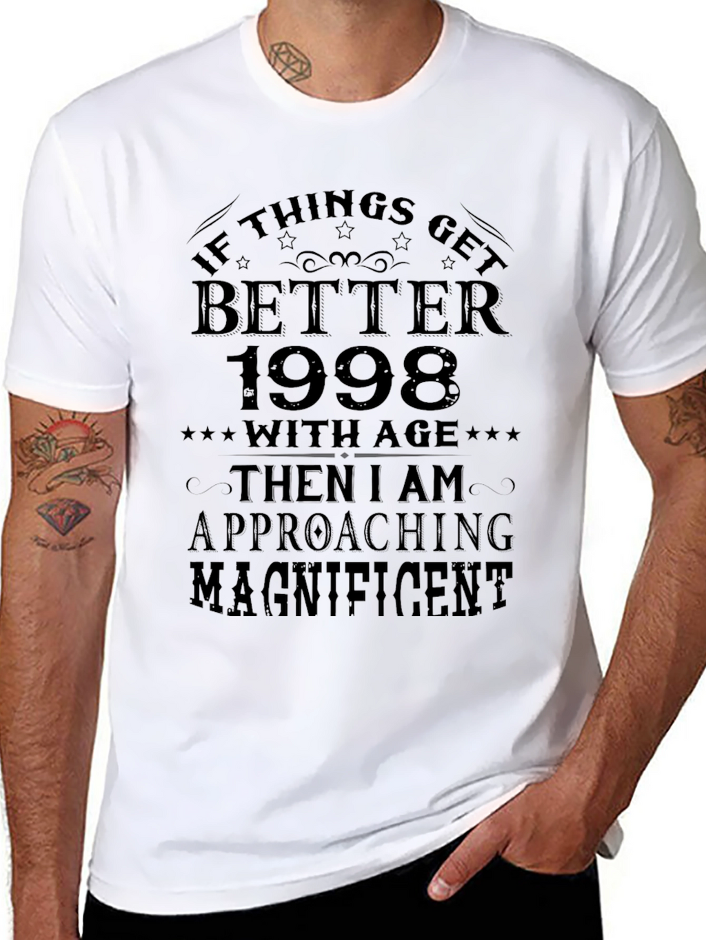 Funny Better With Age 1998 Graphic Tee