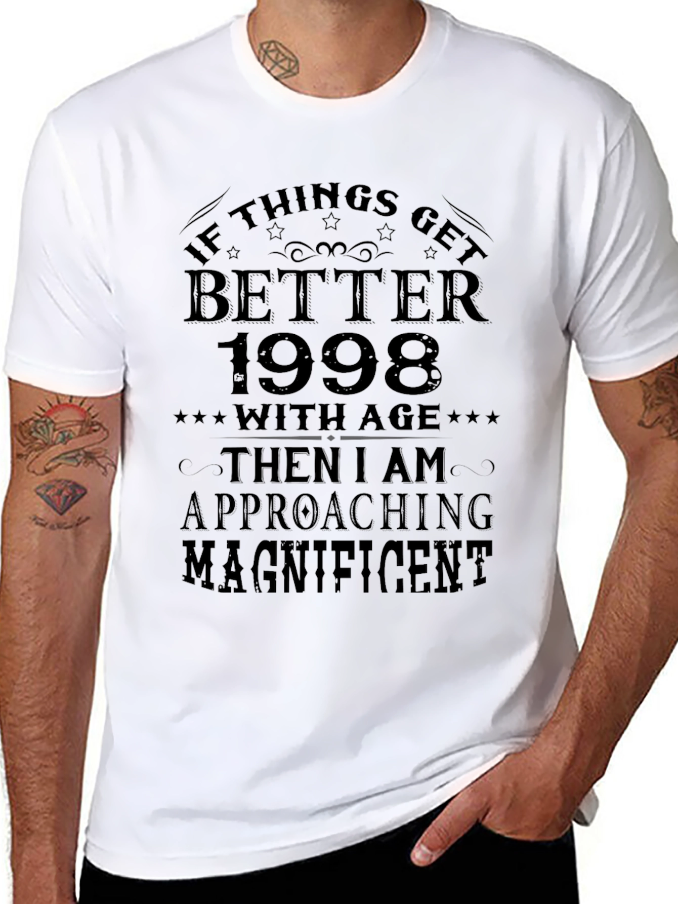Funny Better With Age 1998 Graphic Tee