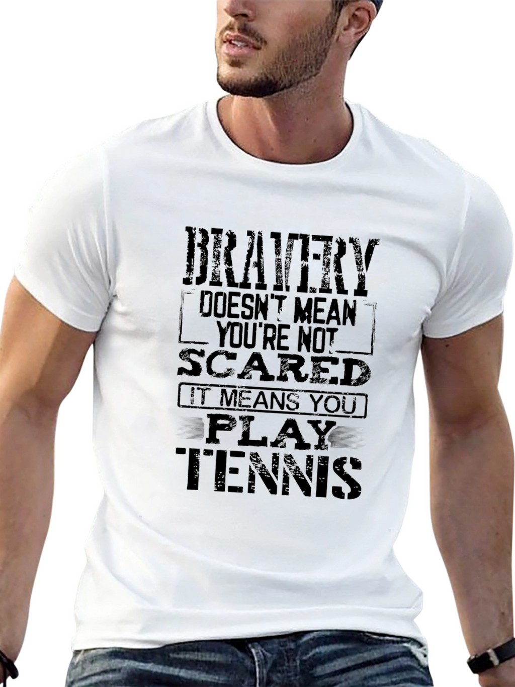 Bravery Tennis T-Shirt