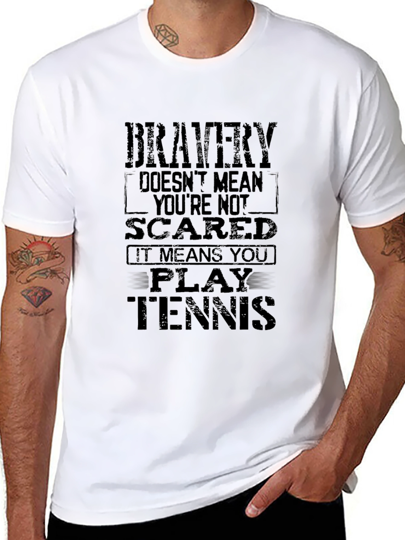 Bravery Tennis T-Shirt