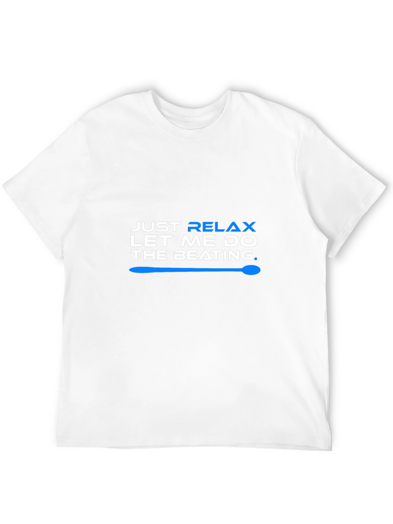 Relax Let Me Do The Beating T-Shirt - Black