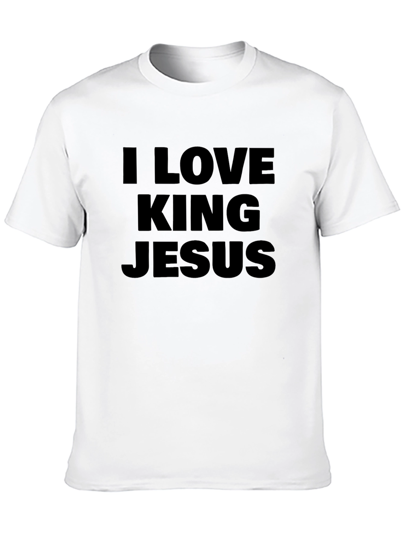 I Love King Jesus T-Shirt - Christian Apparel