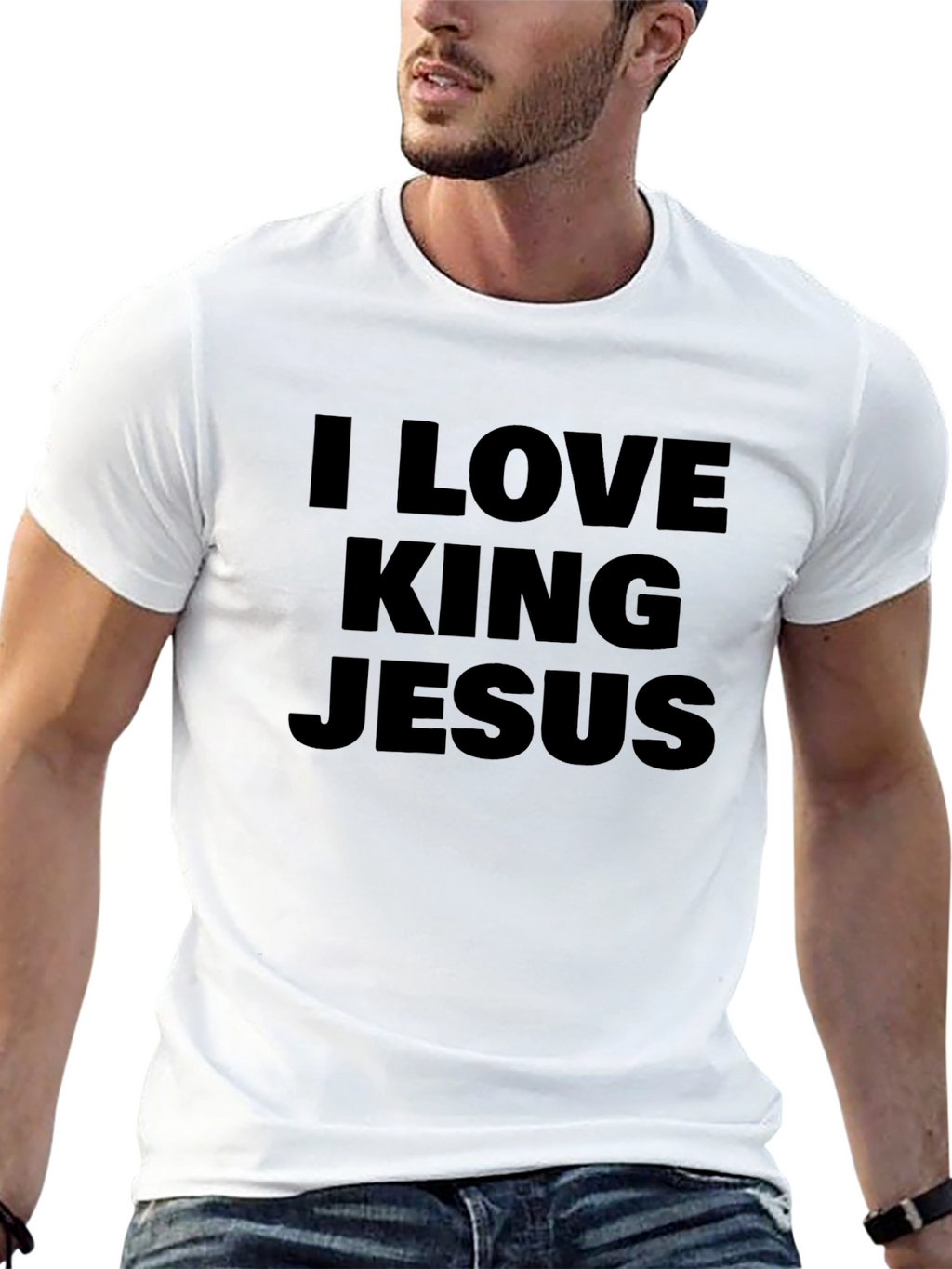 I Love King Jesus T-Shirt - Christian Apparel