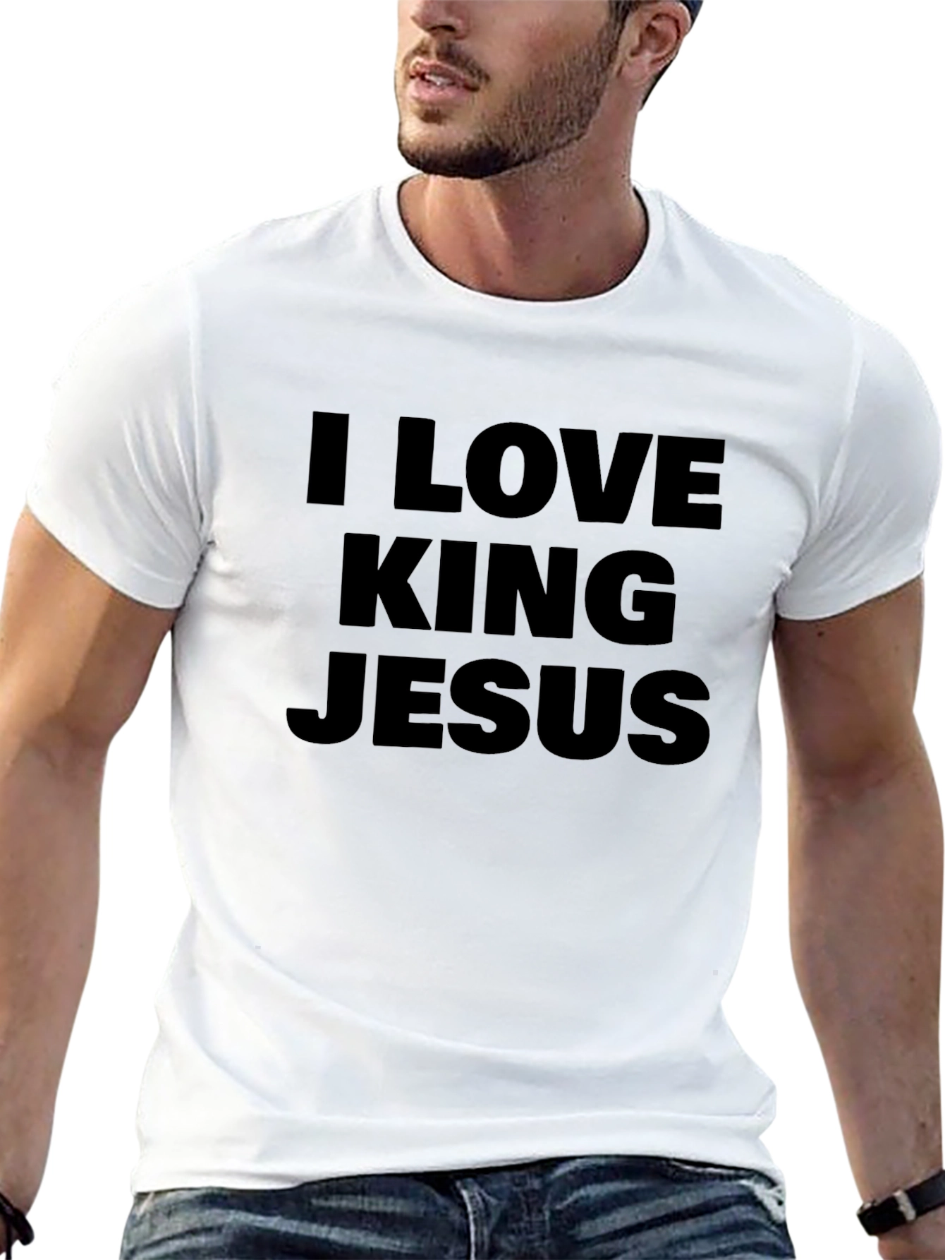 I Love King Jesus T-Shirt - Christian Apparel