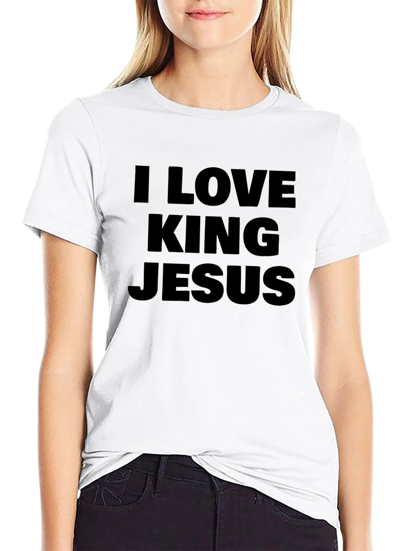 I Love King Jesus T-Shirt - Christian Apparel
