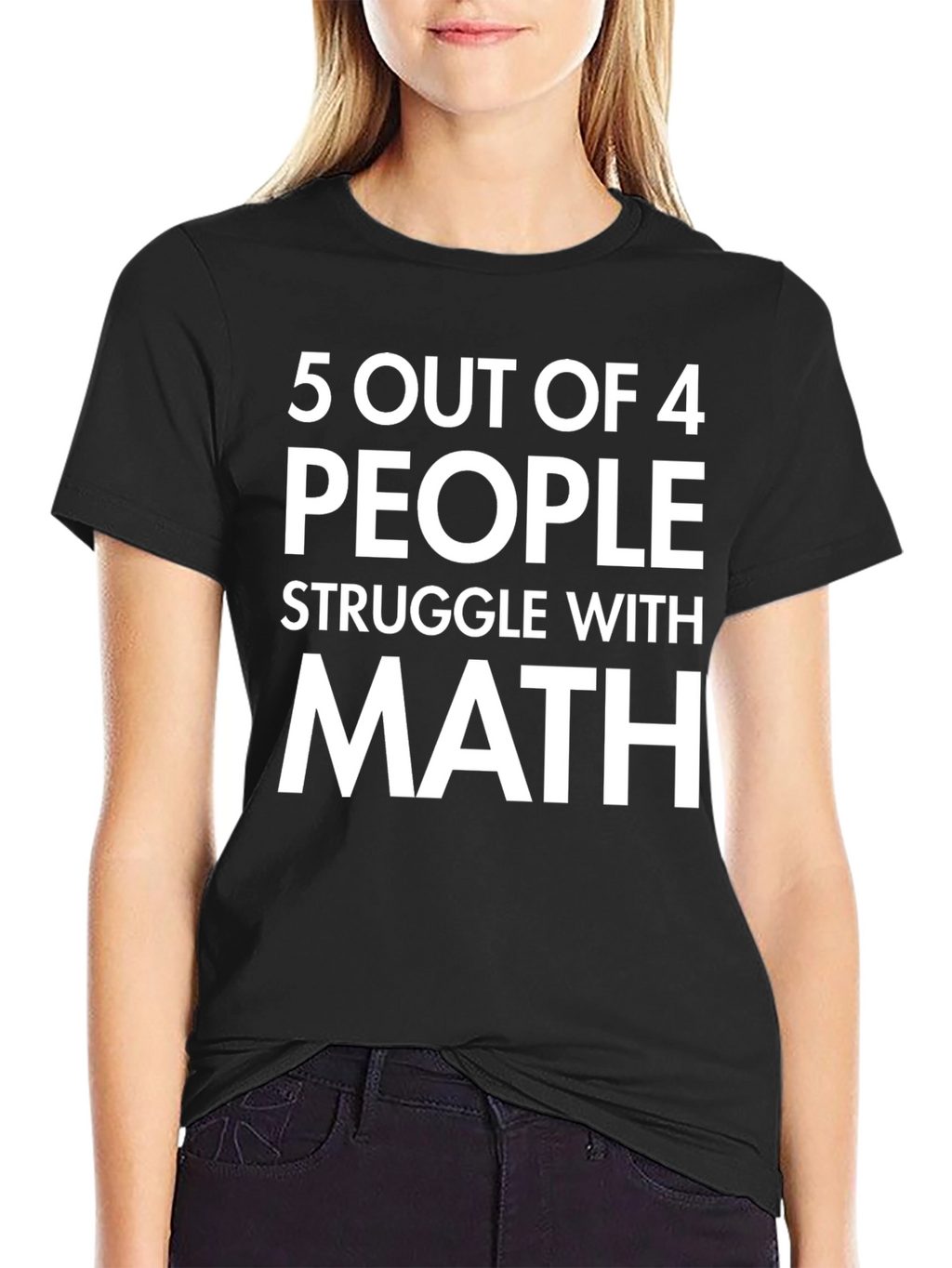 Funny Math Humor Graphic T-Shirt