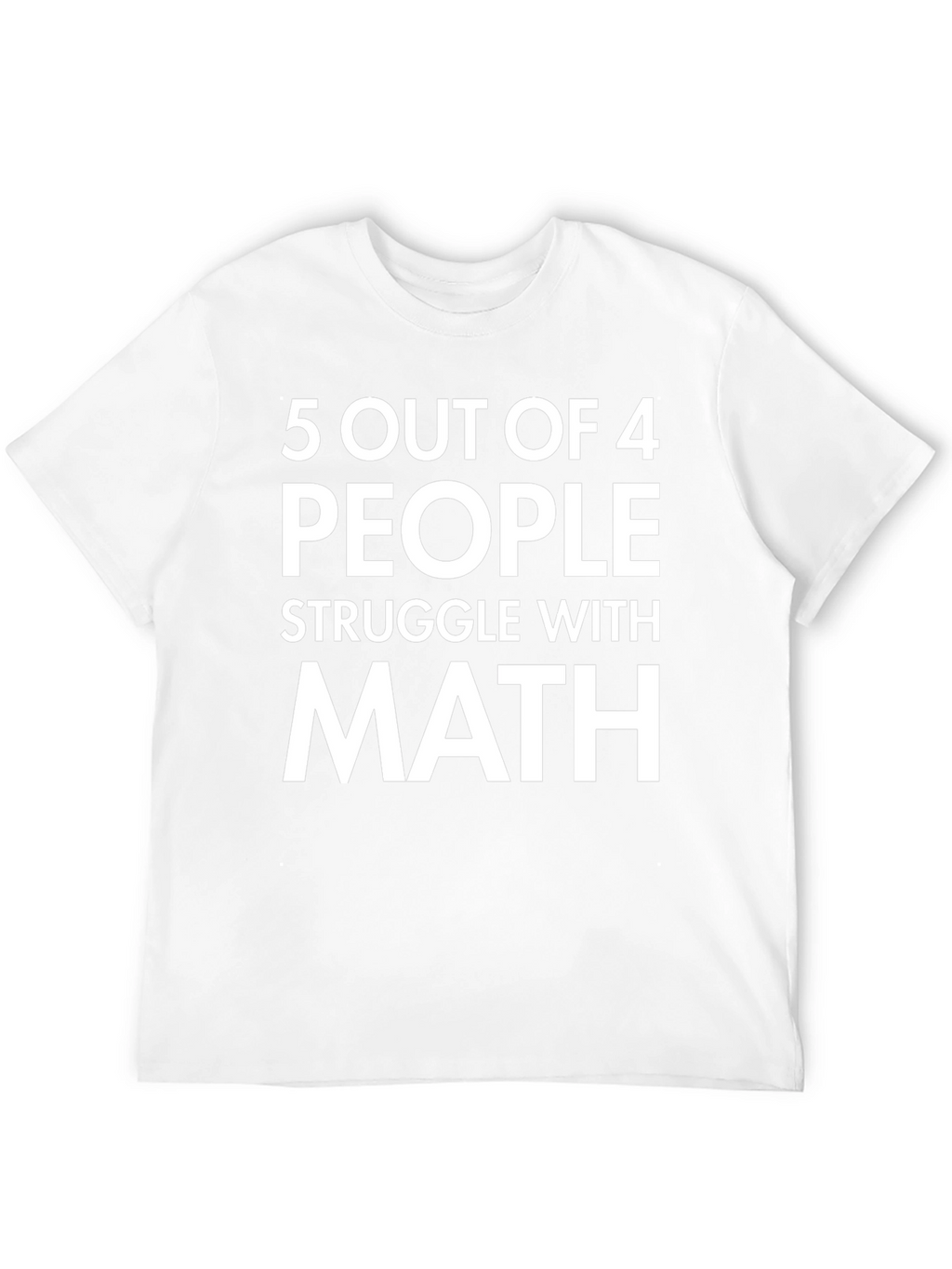 Funny Math Humor Graphic T-Shirt