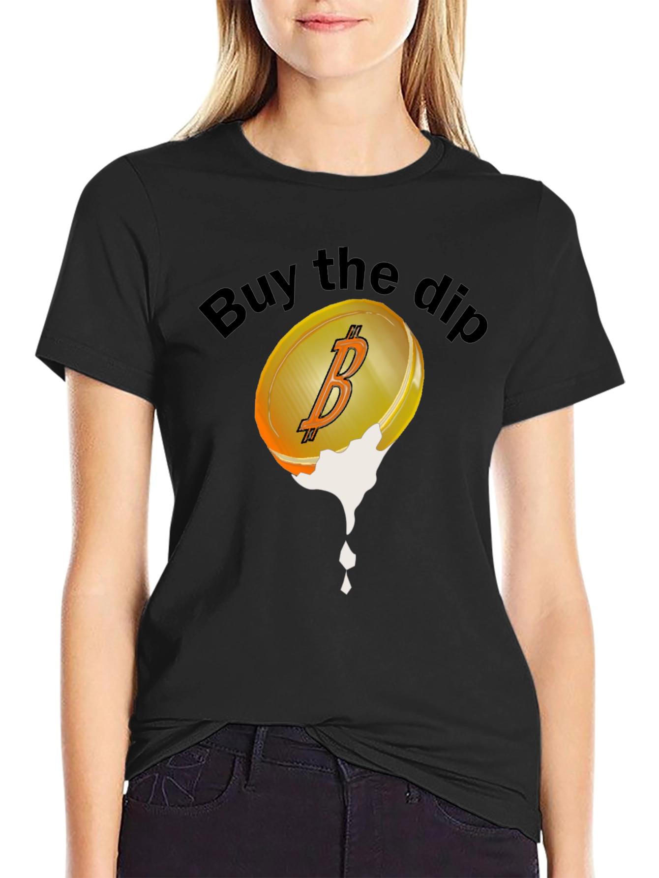 Buy The Dip Bitcoin Tee - Crypto Investor T-Shirt