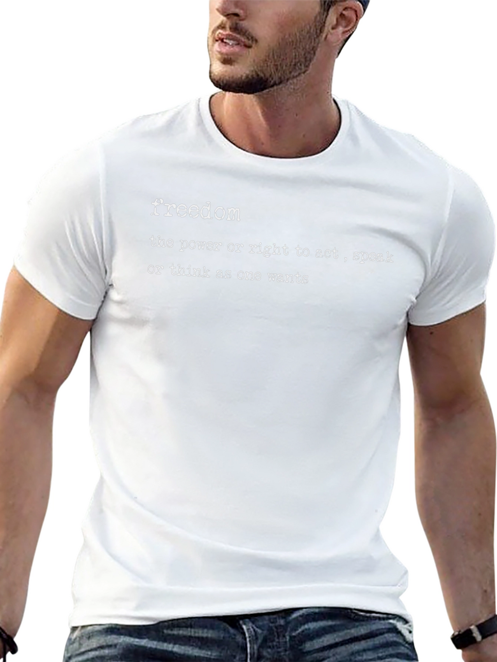 Freedom Definition T-Shirt - Mens Graphic Tee