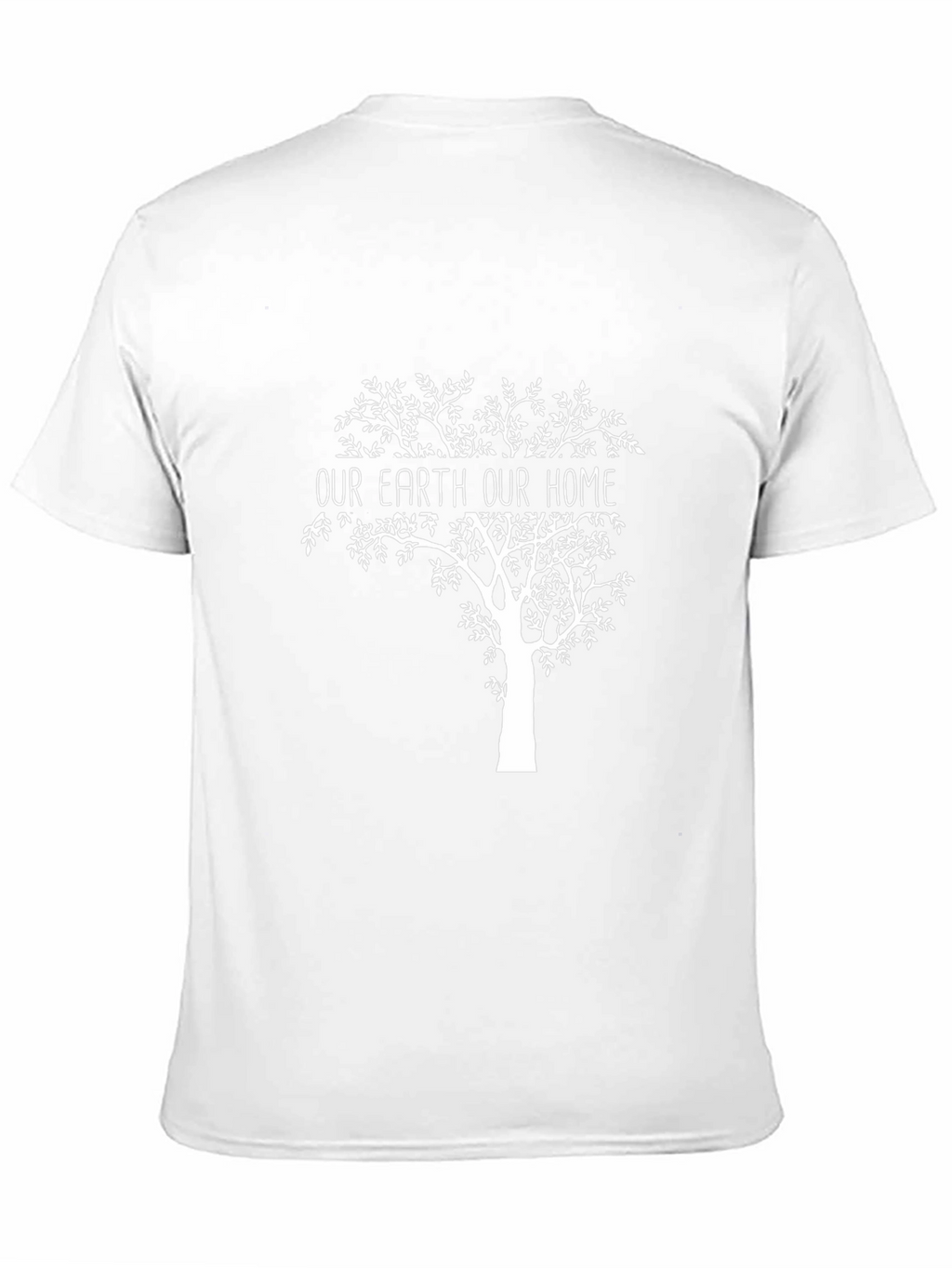 Our Earth Our Home Tree Graphic T-Shirt