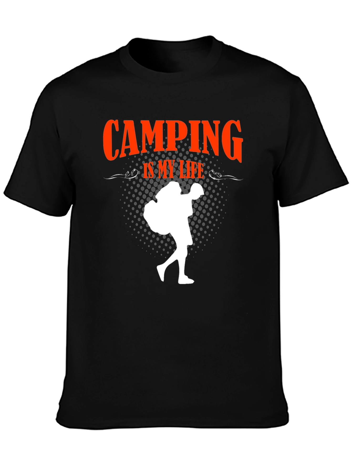 Camping Is My Life Graphic Tee
