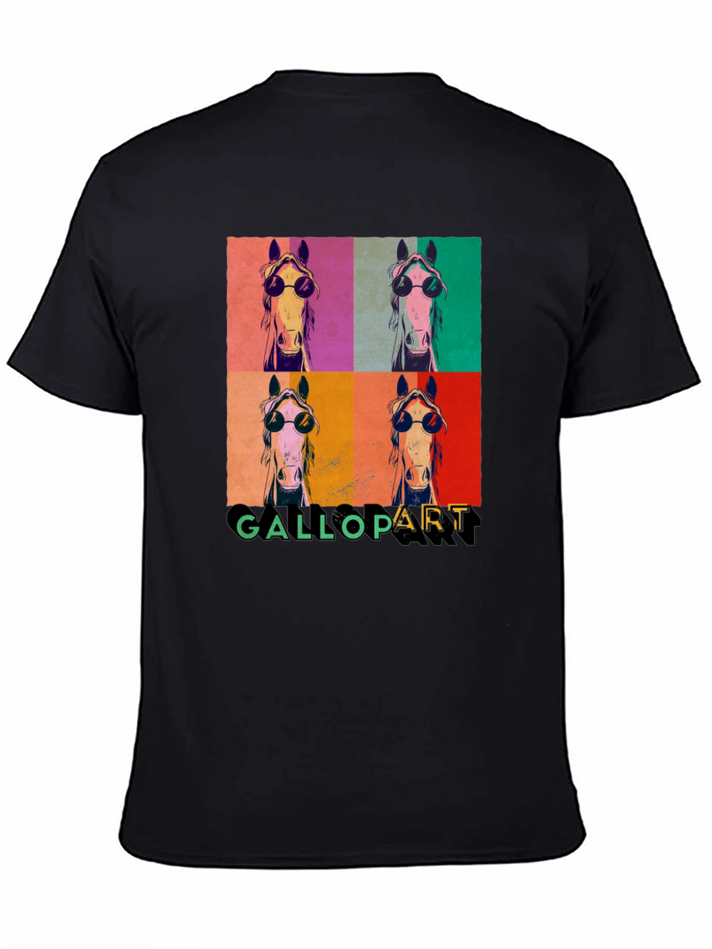 Gallopart Horse Pop Art T-Shirt