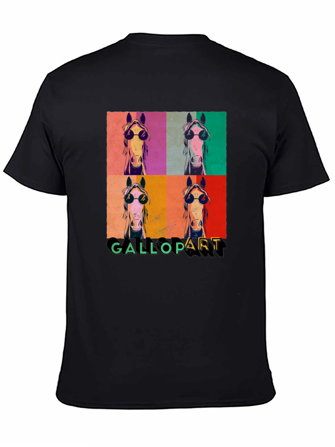 Gallopart Horse Pop Art T-Shirt
