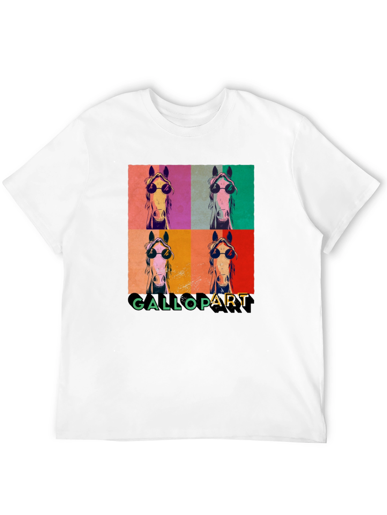 Gallopart Horse Pop Art T-Shirt