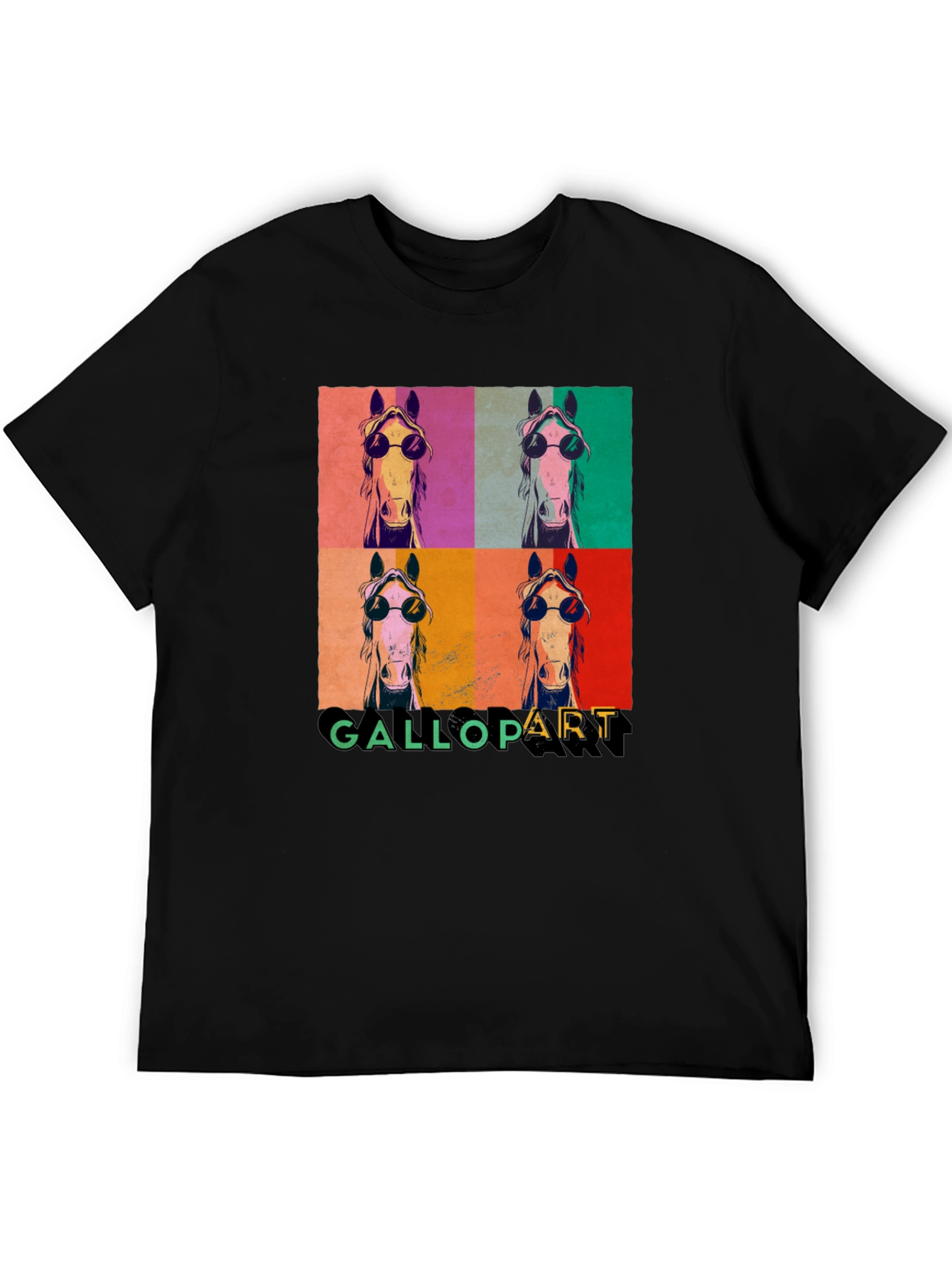 Gallopart Horse Pop Art T-Shirt