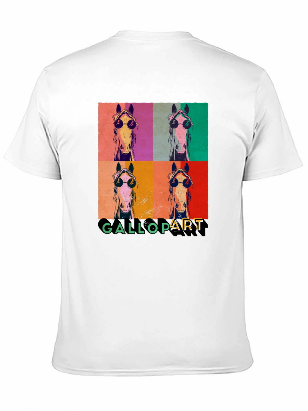Gallopart Horse Pop Art T-Shirt