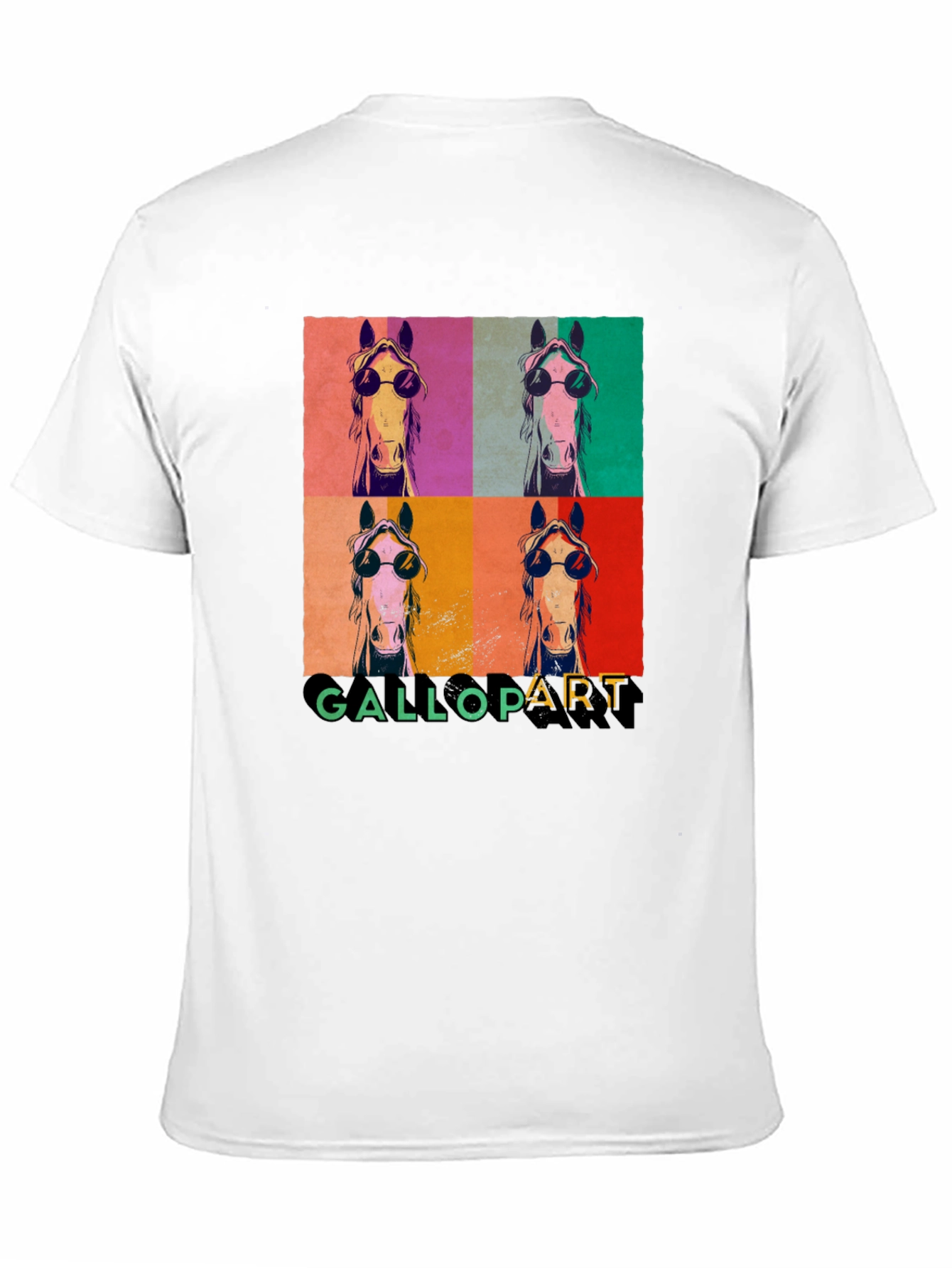 Gallopart Horse Pop Art T-Shirt